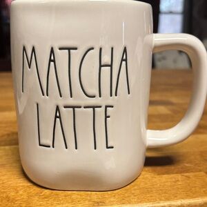 Rae Dunn Cream Matcha Latte Mug
